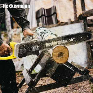Piła łańcuchowa akumulatorowa 16" elektryczna pilarka Heckermann Basic AJPL16 7