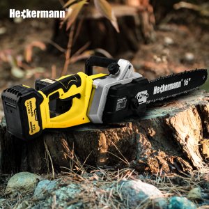 Piła łańcuchowa akumulatorowa 16" elektryczna pilarka Heckermann Basic AJPL16 8