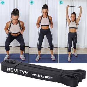 Revity Guma do ćwiczeń oporowa Power Band 1 szt. 11-29 kg 9