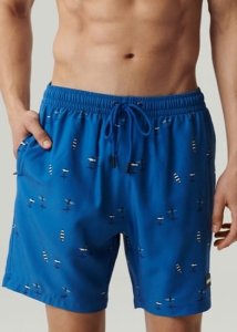 BOKSERKI KĄPIELOWE ATLANTIC KMB-224 WL25 NIEBIESKI (kolor niebieski, rozmiar L) 3