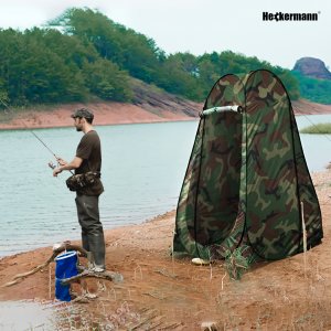 Heckermann Namiot plażowy przebieralnia turystyczna przenośna toaleta kemping Moro 120cm 9
