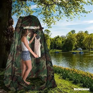 Heckermann Namiot plażowy przebieralnia turystyczna przenośna toaleta kemping Heckermann Moro 150cm 7