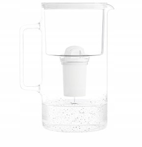 Dzbanek filtrujący Wessper D2 Borosilicate biały 1