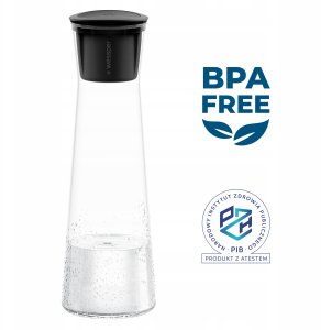 WES500-BK Szklana karafka na napoje z filtrem Wessper 8