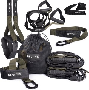 Taśmy do ćwiczeń TRX Gravity Tainer podwieszane pasy treningowe z akcesoriami 1