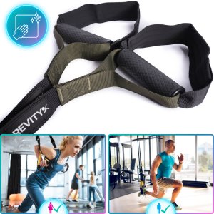 Taśmy do ćwiczeń TRX Gravity Tainer podwieszane pasy treningowe z akcesoriami 5