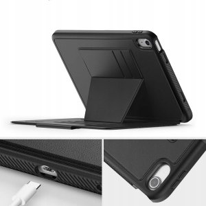 Etui na tablet 4kom.pl Etui z klawiaturą Tech-Protect SmartCase Pen Armor Apple iPad Air 10.9 2022 (5. generacji) / iPad Air 11 2025 (7. generacji) Black 5