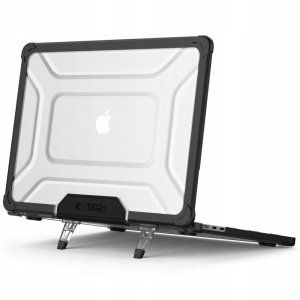 Etui Tech-Protect Smartshell Pro Apple MacBook Air 13” (M2/M3/M4) 2023-2025 Black/clear 2