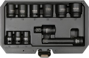 YATO NASADKI UDAROWE 11cz. 1/2" 10-27mm 1