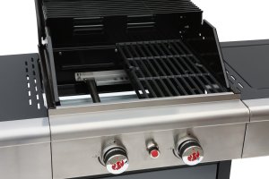 Landmann Triton 2.1 PTS maxX (12918) Grill ogrodowy gazowy 10.8 kW 48 cm x 44 cm 3