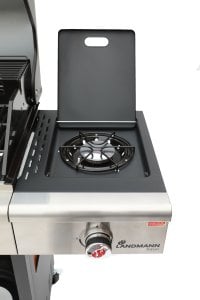 Landmann Triton 2.1 PTS maxX (12918) Grill ogrodowy gazowy 10.8 kW 48 cm x 44 cm 4