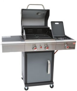 Landmann Triton 2.1 PTS maxX (12918) Grill ogrodowy gazowy 10.8 kW 48 cm x 44 cm 5