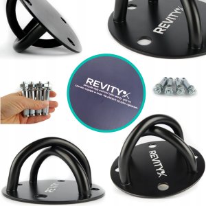 Hak uchwyt Revity mocowanie sufitowe do montażu pasów typu TRX lub worka bokserskiego 6