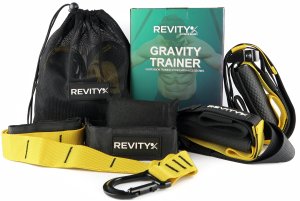 Taśmy do ćwiczeń TRX Revity Gravity Tainer podwieszane pasy treningowe z akcesoriami 8