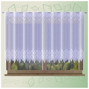 Firanka Roster wysokość 100 cm DomoweTekstylia | WN14R7 100 2