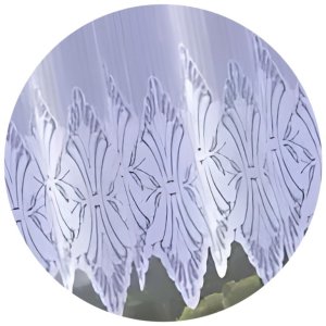 Firanka Roster wysokość 100 cm DomoweTekstylia | WN14R7 100 6