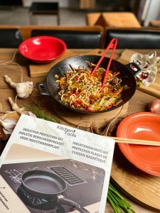 SILIKONOWA MATA PODKŁADKA OCHRONNA DO GOTOWANIA NA INDUKCJI 5 szt. 2