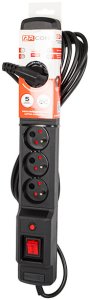 Listwa zasilająca Blow 98-402# Filtr sieciowy 5m m6 czarny 2