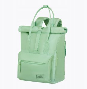 American Tourister Urban Groove Pastels Roll Top Backpack Pastel Green 4