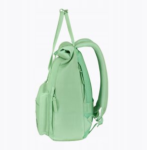 American Tourister Urban Groove Pastels Roll Top Backpack Pastel Green 5