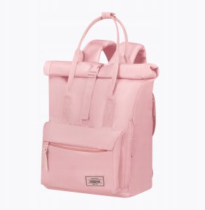 American Tourister Urban Groove Pastels Roll Top Backpack Pastel Pink 4