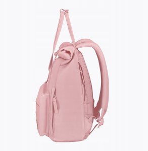 American Tourister Urban Groove Pastels Roll Top Backpack Pastel Pink 5