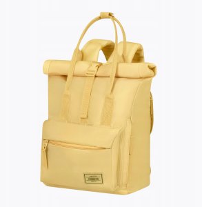American Tourister Urban Groove Pastels Roll Top Backpack Pastel Yellow 4