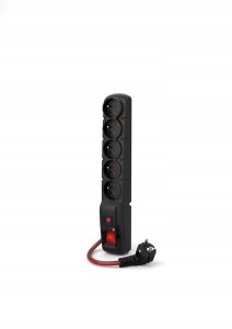 Listwa zasilająca Acar F5 Power 16A (1,5m ; czarny) 1