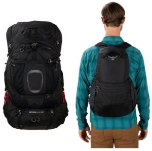 Plecak turystyczny Osprey Aether Plus 85 l Czarny 4