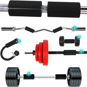 Nakładki na gryf sztangę drążek Fat Grip Revity do treningu siły ścisku 2 szt. 4