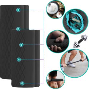 Nakładki na gryf sztangę drążek Fat Grip Revity do treningu siły ścisku 2 szt. 5