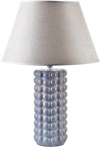 LETI GREY Lampa stołowa 11x11x50cm 1
