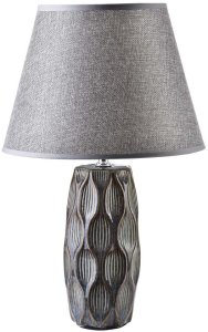 LETI GREY Lampa stołowa 9x9x39cm 1