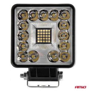 Lampa robocza szperacz led awl61 96w 6500k 8000lm 12v 24v amio-04202 4