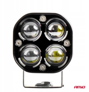 Lampa robocza szperacz led awl63 20w 6500k 4000lm 12v 24v amio-04204 5