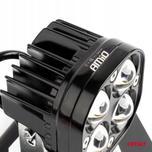 Lampa robocza szperacz led awl63 20w 6500k 4000lm 12v 24v amio-04204 8