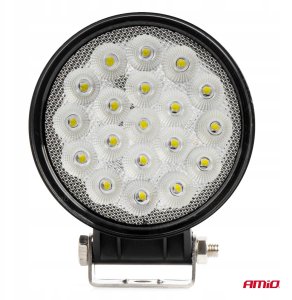 Lampa robocza szperacz led awl65 57w 6500k 10000lm 12v 24v amio-04206 4
