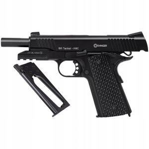 Ranger Wiatrówka pistolet RANGER 1911 Tactical KWC kal. 4,5 BBs BLOW BACK 17 strz. FULL METAL CO2 (AAKCMB770AZB) 3