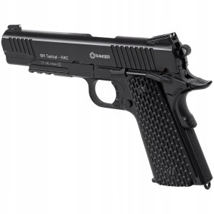 Ranger Wiatrówka pistolet RANGER 1911 Tactical KWC kal. 4,5 BBs BLOW BACK 17 strz. FULL METAL CO2 (AAKCMB770AZB) 5