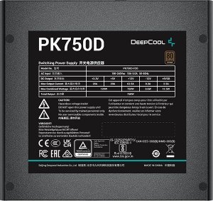Zasilacz Deepcool PK750D 750W (R-PK750D-FA0B-JGEU) 3