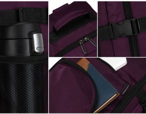 Plecak podróżny Peterson PTN PP-TOK3-D fioletowy 13