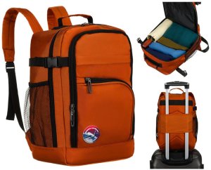 Plecak podróżny Peterson PTN PP-TOK3-D pomarańczowy 2