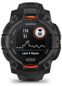 Zegarek sportowy Garmin Instinct 3 Solar - 45mm Czarny (010-02934-00) 6
