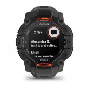 Zegarek sportowy Garmin Instinct 3 Solar - 50mm Czarny (010-02935-00) 6