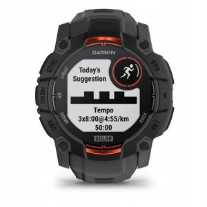 Zegarek sportowy Garmin Instinct 3 Solar - 50mm Czarny (010-02935-00) 8