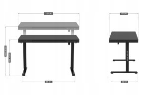 Biurko elektryczne MA-Leader 8.2 Black 6