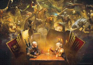 Puzzle Good Loot Gaming Puzzle: The Witcher (Wiedźmin) Playing Gwent 1000 elementów 15