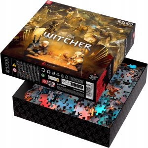 Puzzle Good Loot Gaming Puzzle: The Witcher (Wiedźmin) Playing Gwent 1000 elementów 9