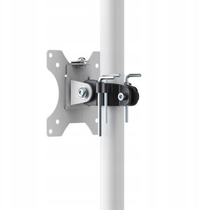 MACLEAN WÓZEK STAND PROFESJONALNY, MOBILNE STANOWISKO KOMPUTEROWE NA KÓŁKACH, MAX 17"-32", MAX 20KG MC-793 W 7