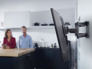 Uchwyt dwuramienny, obracany, uchylny One For All WM4662 dla TV 32''- 100'' max 90kg 3